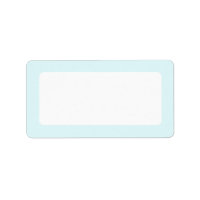 Light aqua blue solid colour border blank