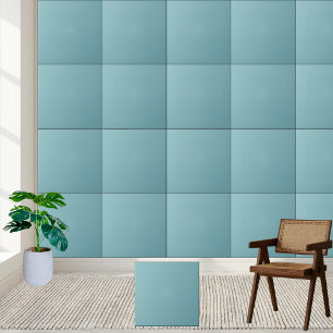 Light Aqua Blue Solid Colour Ceramic Tile