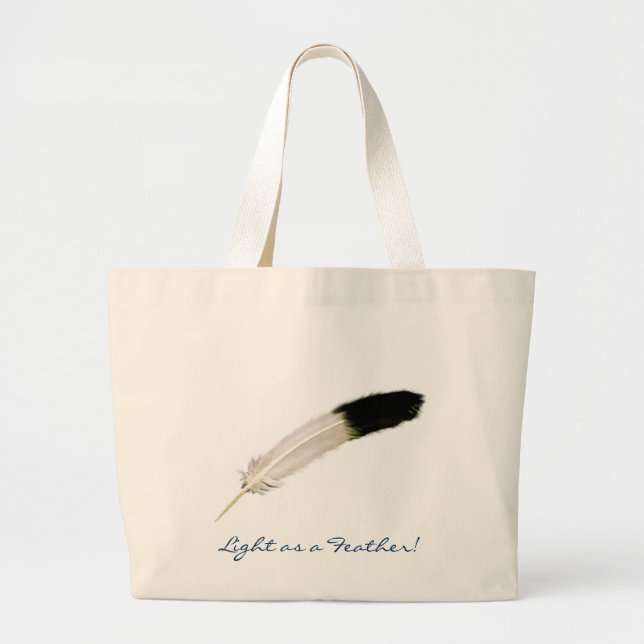 Light as a Feather Fun Shopping Bag (Front)