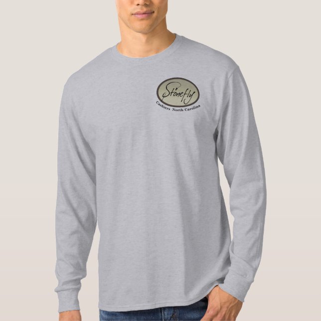 Light Ash Grey Long Sleeve Tshirt (Front)