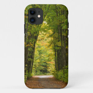 Light At The End Of A Tunnel Of Trees iPhone 11 Case