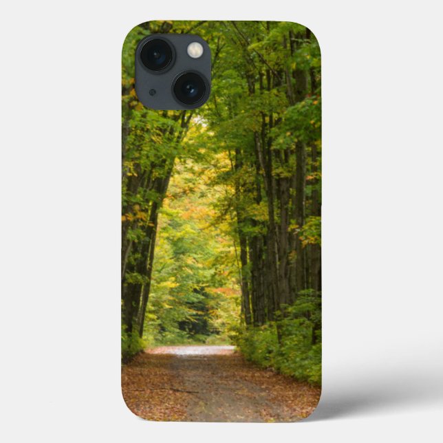 Light At The End Of A Tunnel Of Trees Case-Mate iPhone Case (Back)