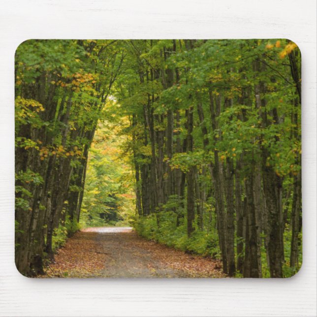 Light At The End Of A Tunnel Of Trees Mouse Pad (Front)