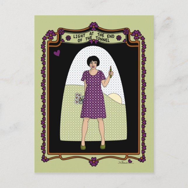 Light At The End Of The Tunnel_A_ Postcard (Front)