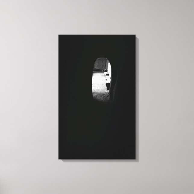 Light at the End of the Tunnel Canvas Print (Front)