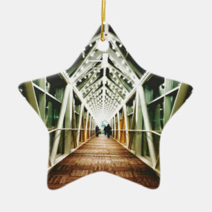 "Light At The End Of The Tunnel " Ceramic Tree Decoration