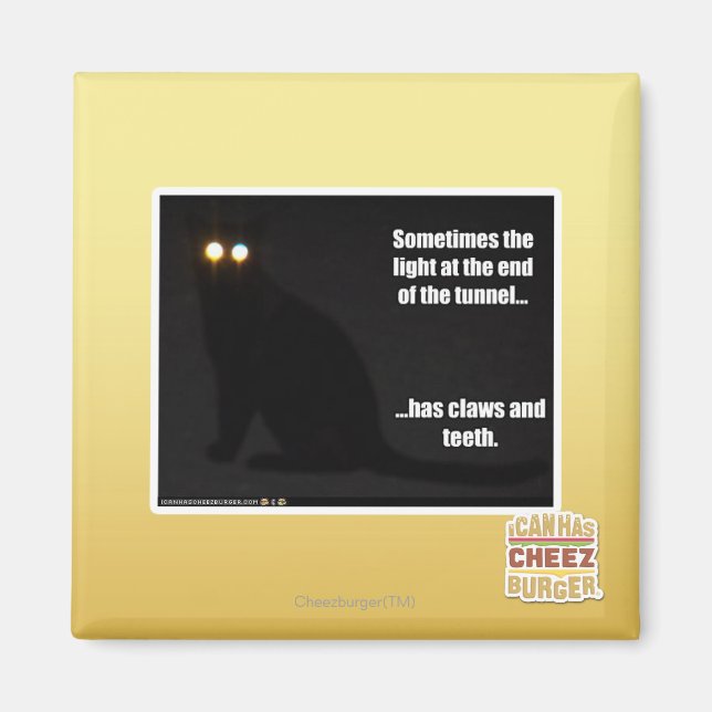 Light at the End of the Tunnel Magnet (Front)