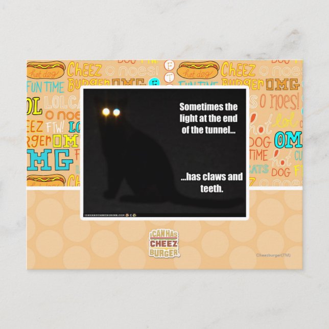 Light at the End of the Tunnel Postcard (Front)