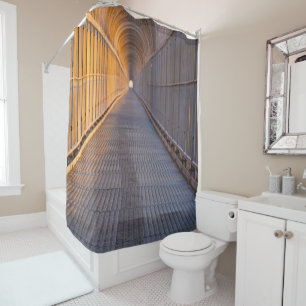 Light At The End Shower Curtain