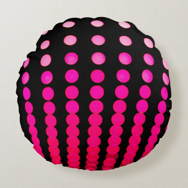 Light Background Round Cushion (Front)