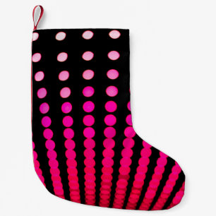 Light Background Small Christmas Stocking