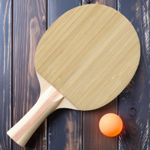 Light Bamboo Ping Pong Paddle