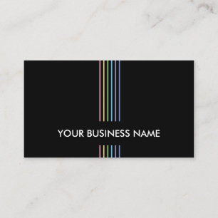 Light Beam Professional Modern Chic Business Card