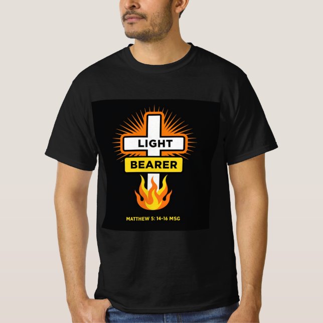  Light Bearer - Shine for Jesus T-Shirt (Front)