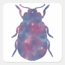 Light Beetle Starscape Sticker