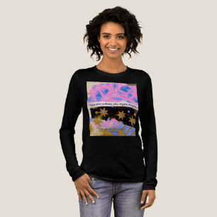 Light Begins Within – Pink Gold Gem Glow Tri-Blend Shirt