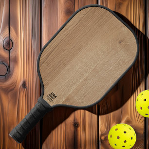 Light Birch Wood Pickleball Paddle