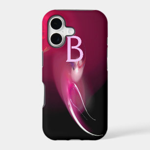 LIGHT BIRD IN PINK FUCHSIA  MONOGRAM