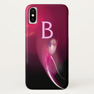 LIGHT BIRD IN PINK FUCHSIA  MONOGRAM Case-Mate iPhone CASE