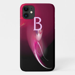 LIGHT BIRD IN PINK FUCHSIA MONOGRAM Case-Mate iPhone CASE