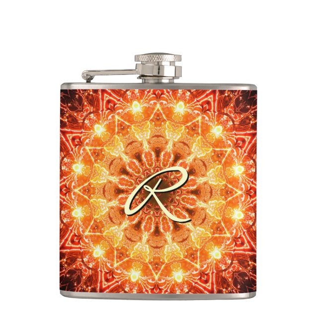Light Blast 1 Wrapped Flask (Front)