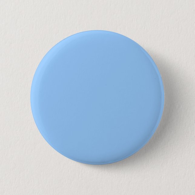 Light Blue 6 Cm Round Badge (Front)