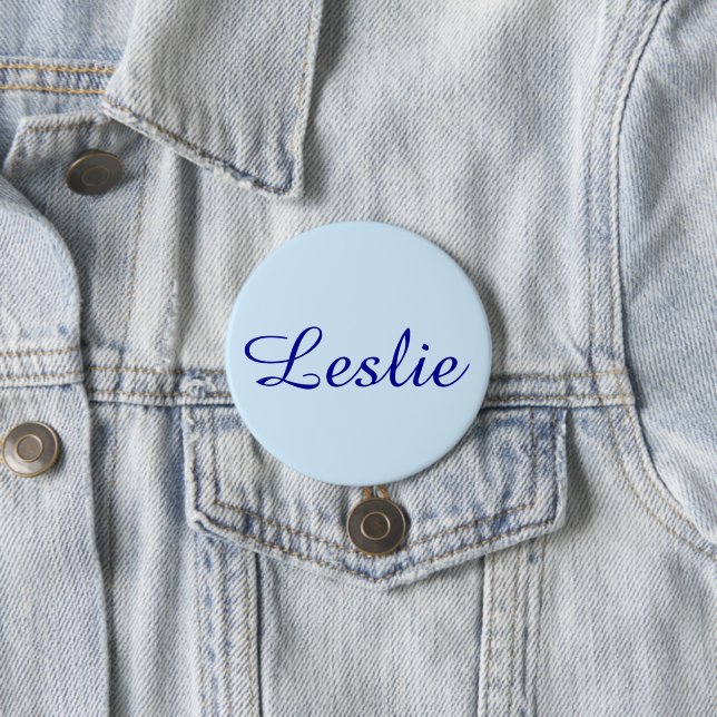 Light Blue 7.5 Cm Round Badge (In Situ)