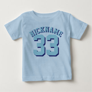 Light Blue & Aqua Baby | Sports Jersey T-Shirt