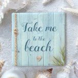 Light Blue Coastal Rustic Wood Take Me to Beach Stone Coaster<br><div class="desc">Keep your summer memories close to your heart all year long with this beachy light blue wood with nautical rope, coral heart, and coastal sea grass stone coaster. Relax and get ready to be transported back to your fondest happy place whenever you enjoy your favourite beverage. A great gift for...</div>