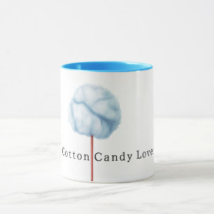 Light Blue Cotton Candy Mug