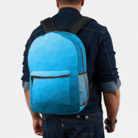 Light blue cyan Gradient Geometric Mesh Pattern