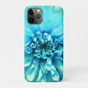 Light Blue Dahlia Flower Case-Mate iPhone Case