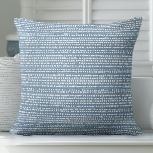 Light Blue Decorative Throw Pillow