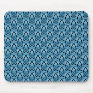 Light Blue Fashion Forward Mousepad