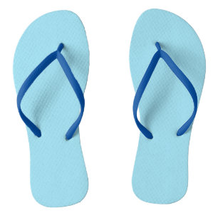 Light Blue Flip Flops