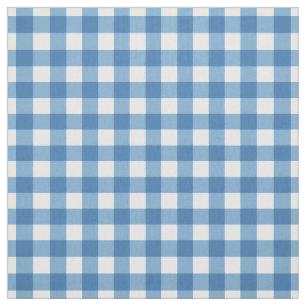 Light Blue Gingham Fabric