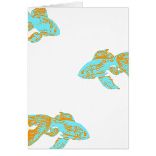 light blue goldfish