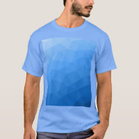 Light blue gradient geometric mesh pattern