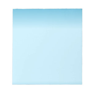 Light Blue Gradient Notepad