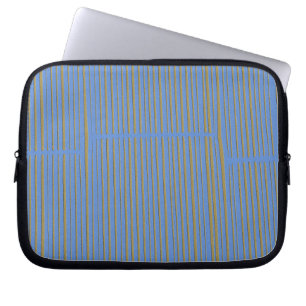 Light Blue Green Cool Cute Modern Unique Laptop Sleeve