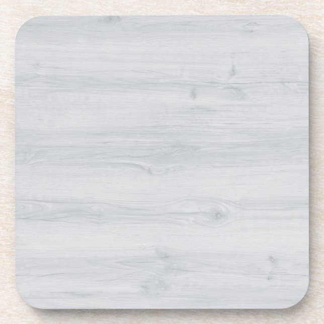 light blue green wood coaster (Front)