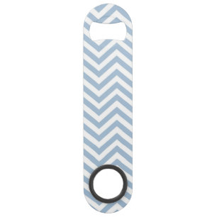 Light Blue Grunge Textured Chevron