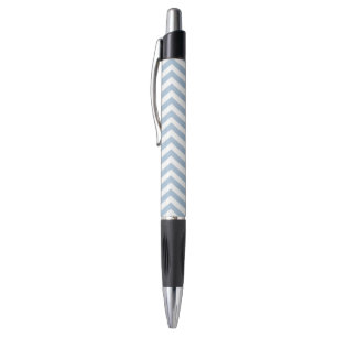 Light Blue Grunge Textured Chevron