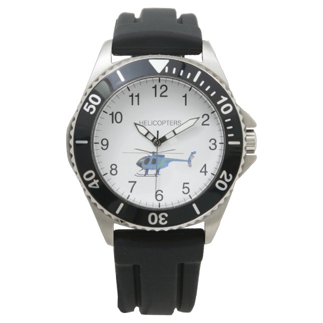 Light Blue Helicopter Watch (Front)