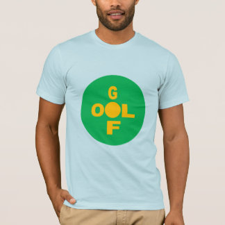 Light blue jersey t-shirt DESIGN GOLF