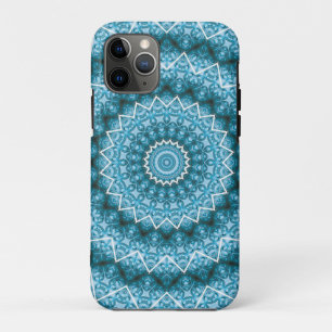 Light Blue Kaleidoscope / Mandala Case-Mate iPhone Case