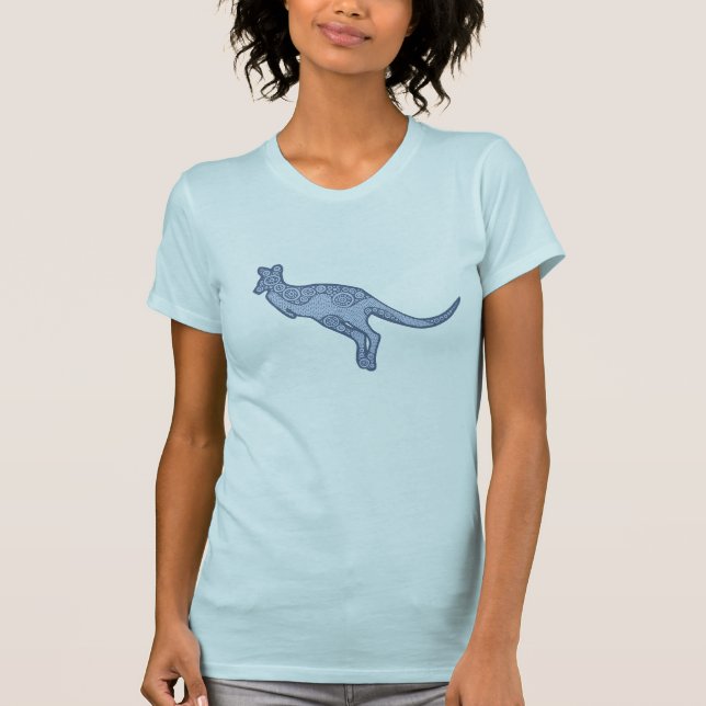 Light Blue Kangaroo Shirt (Front)