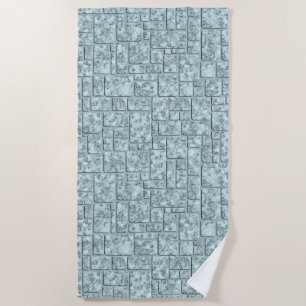 Light blue, loft beach towel