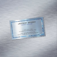 Light Blue Metallic Texture Stainless Steel Look