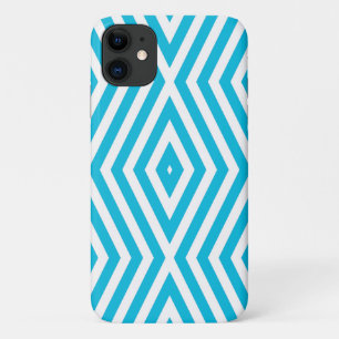 Light Blue Moods Diamond Chevrons Case-Mate iPhone Case